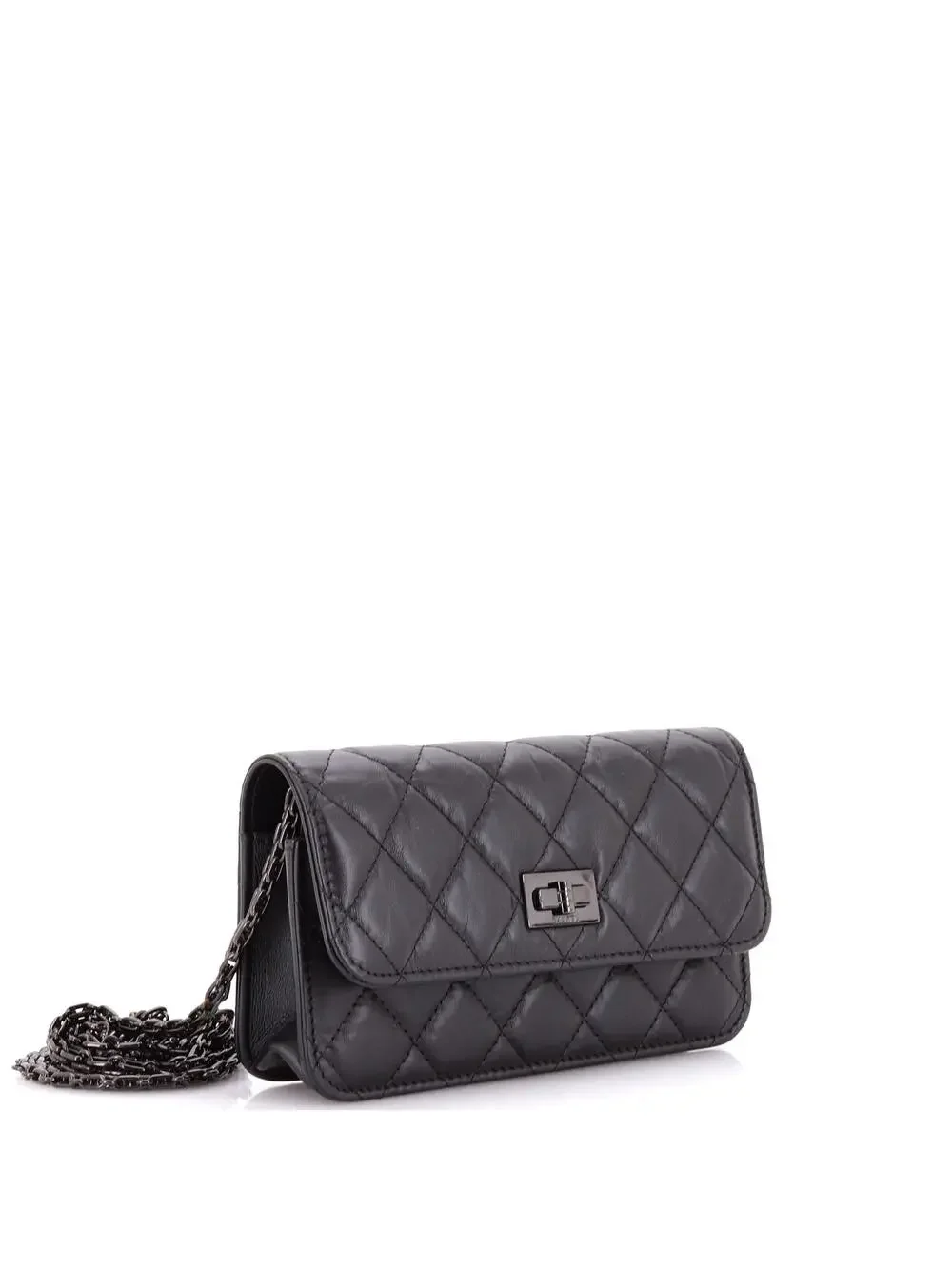 Chanel So Black Reissue 2.55 Flap Phone #343022C27B